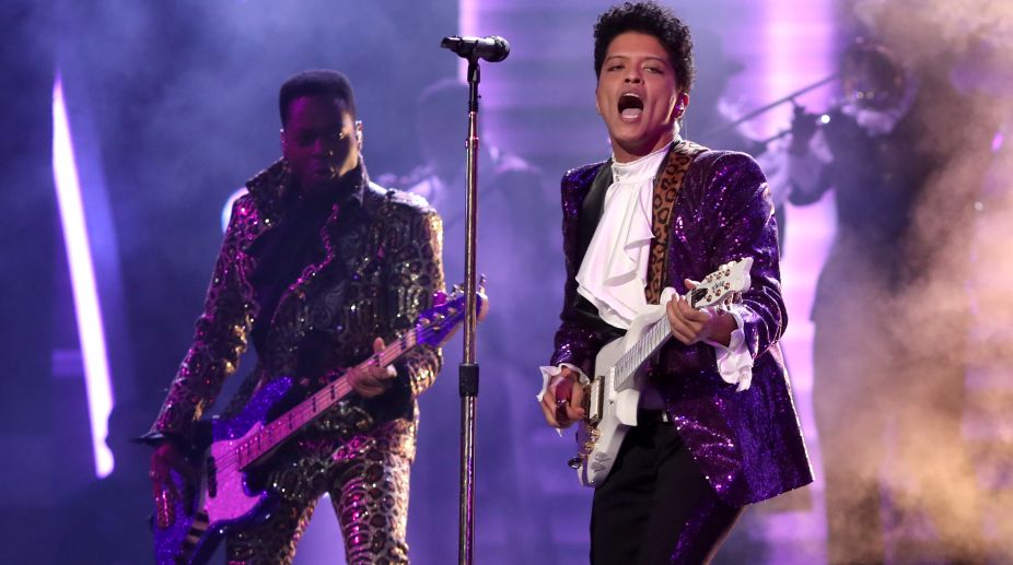 Grammys: Bruno Mars, Morris Day, The Time pay tribute to Prince