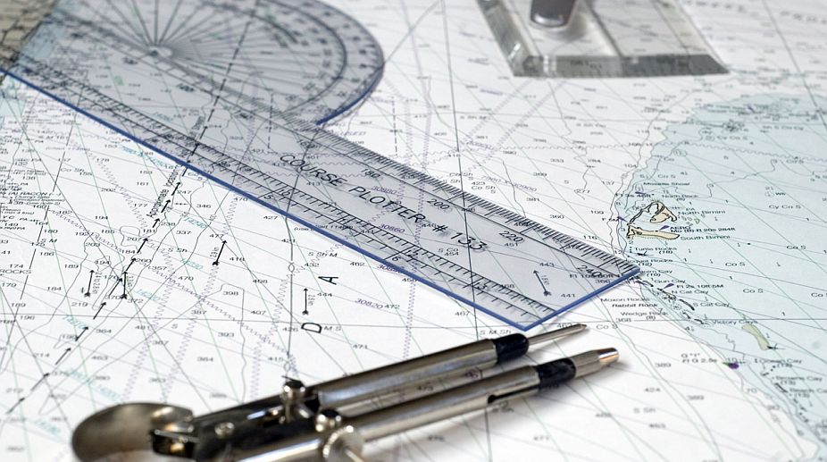 Nautical maps redrawn
