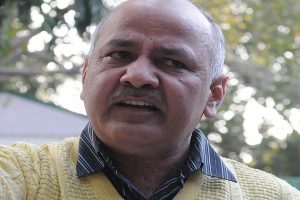 Sisodia faces protest while flagging off new buses