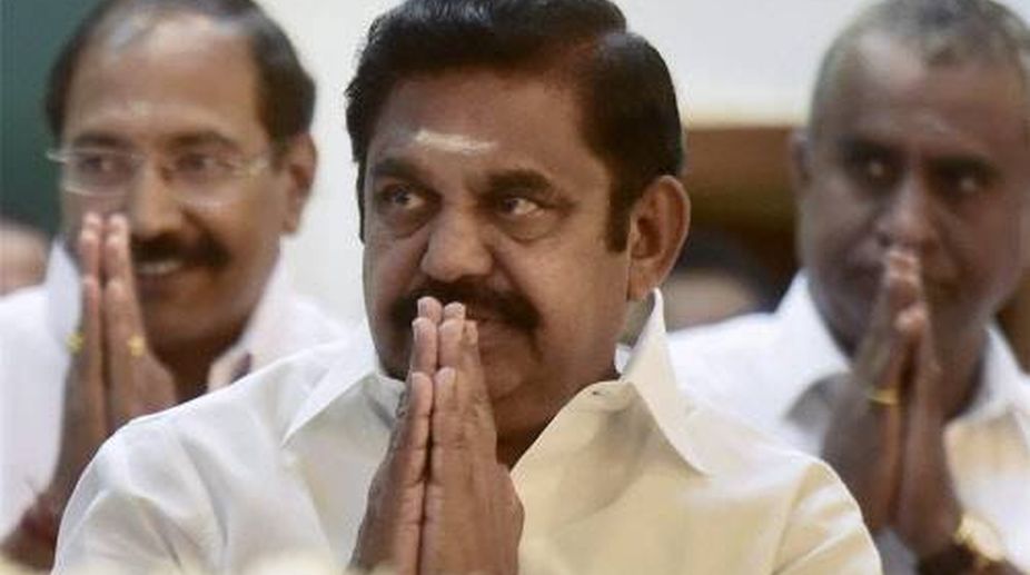 Tamil Nadu CM leads ruling party’s fast over Cauvery issue