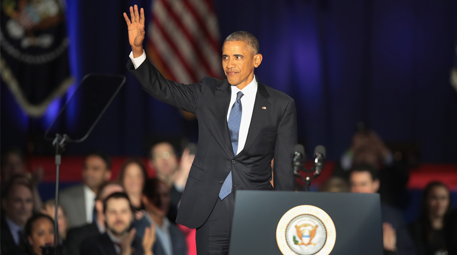 Obama draws crowd, cheers in NYC