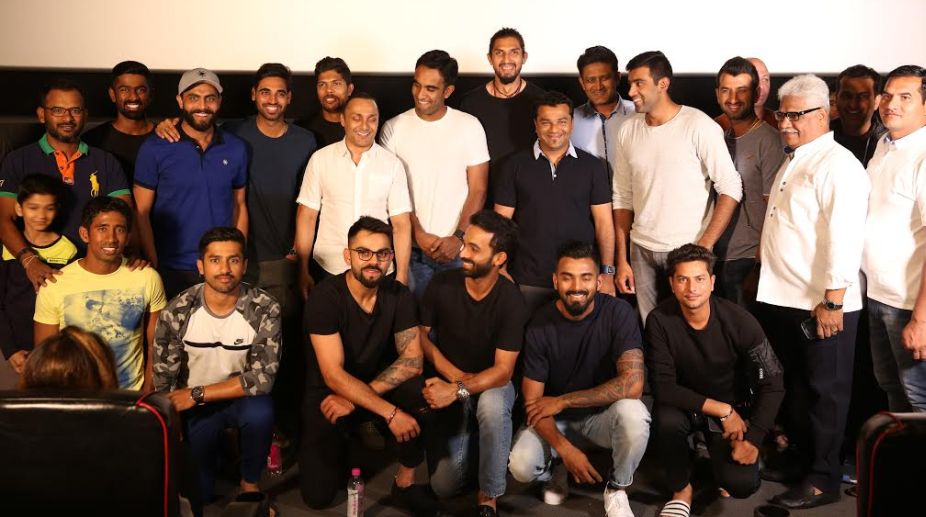 Special screening of Rahul Bose’s ‘Poorna’ for Indian Cricket team