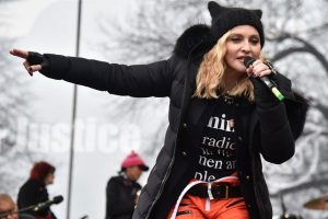 Madonna’s newly-adopted twin girls sing rhymes 