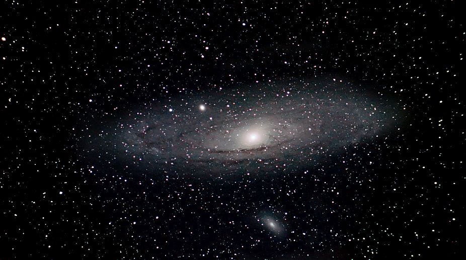 NASA telescope finds clues to dark matter at Andromeda galaxy