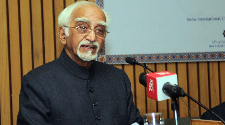 President not in favour of two executive authorities in state: Hamid Ansari