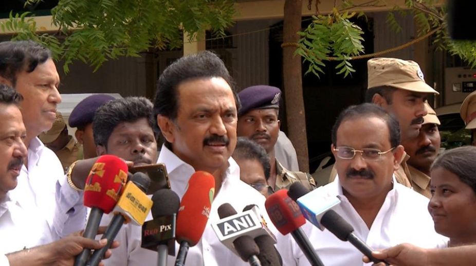 Stalin leaves for Delhi, to meet President over TN trust vote