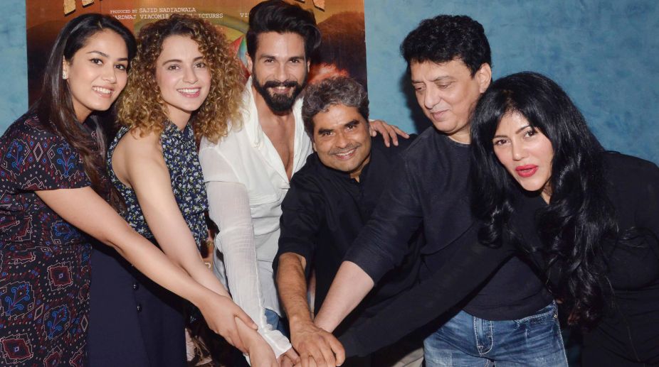 Shahid Kapoor-Wardha Nadiadwala host special screening of ‘Rangoon’