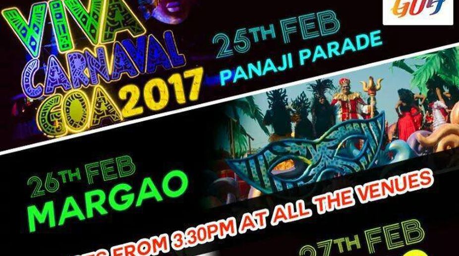 Goa Carnival begins from Panaji on Saturday