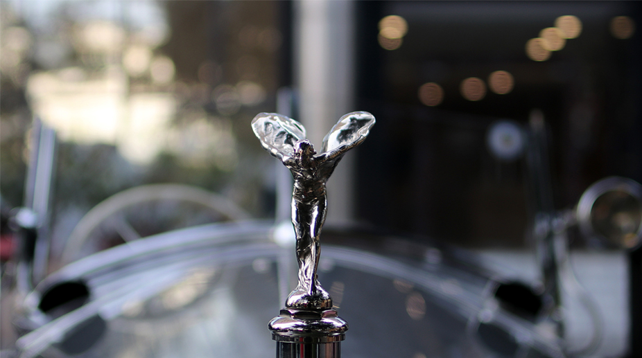 Spirit of Ecstasy: This British car- brand is synonymous with luxury cars and is the choice motor of royals the world over!(Photo: Amarjeet Singh/SNS) img