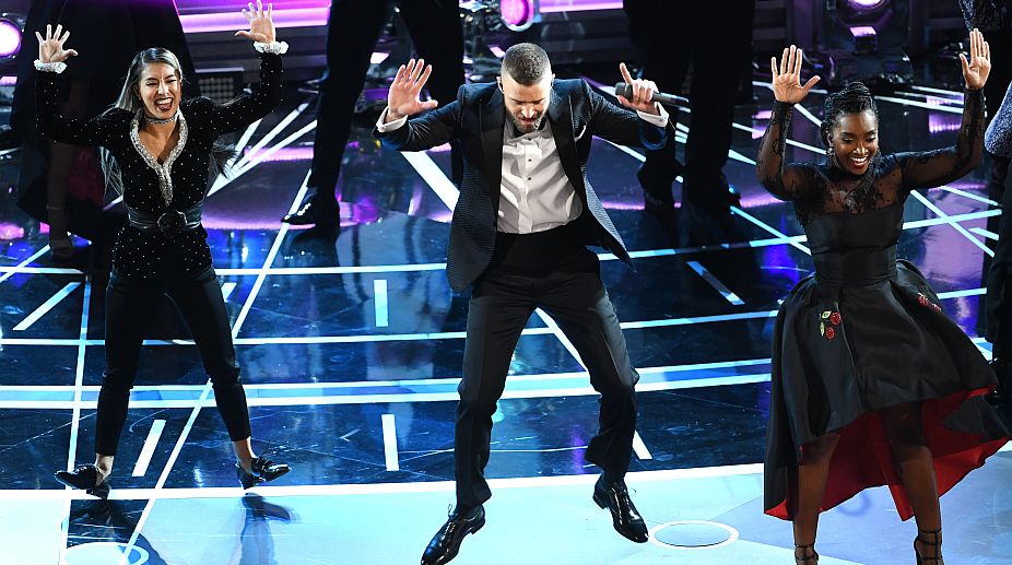 Timberlake opens Oscars with performance on ‘Trolls’ song