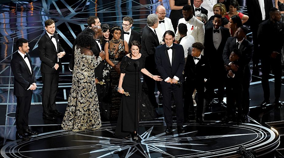 La La…. It was a full ‘Moonlight’ night at Oscars 2017