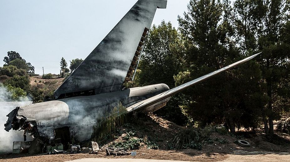 Turkish plane crashes in Iran