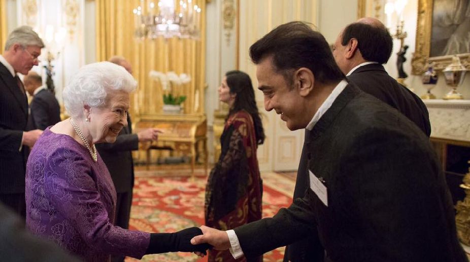 Kamal Haasan meets Queen Elizabeth II
