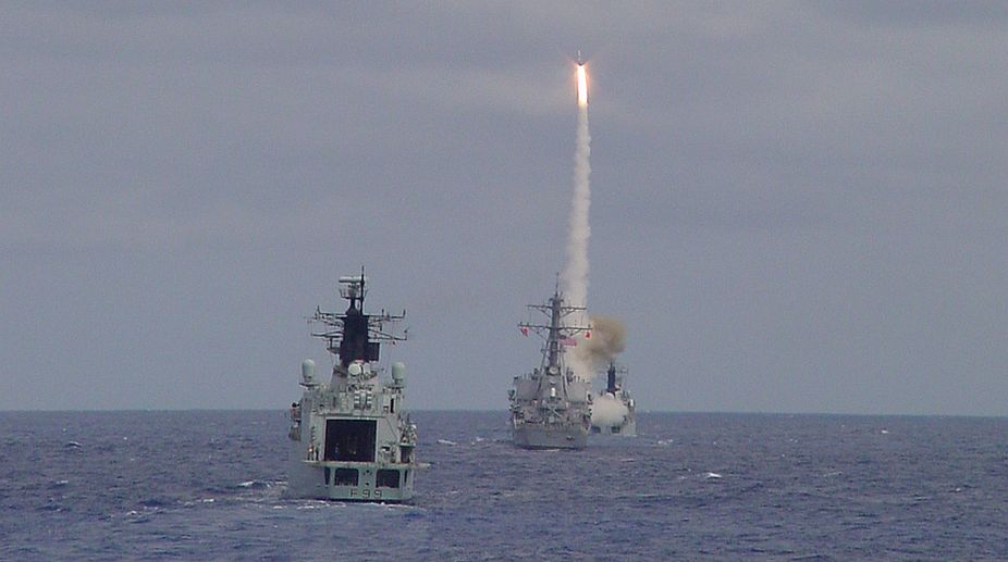 India test-fires anti-ship missile from submarine in Arabian sea