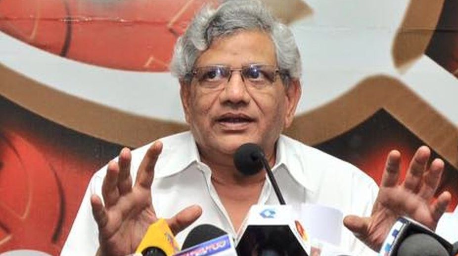 Attack on policemen, shows ‘jungle raj’ in UP: Yechury