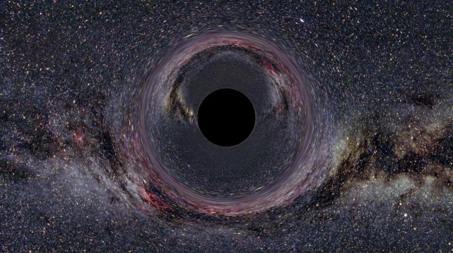 Researchers measure temperature swings of black hole winds