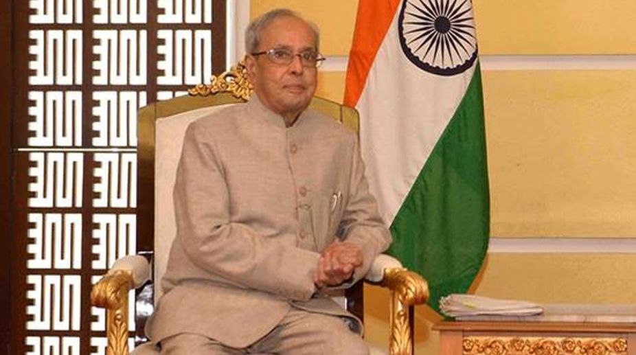 President Pranab Mukherjee urges Indians to make yoga a habit