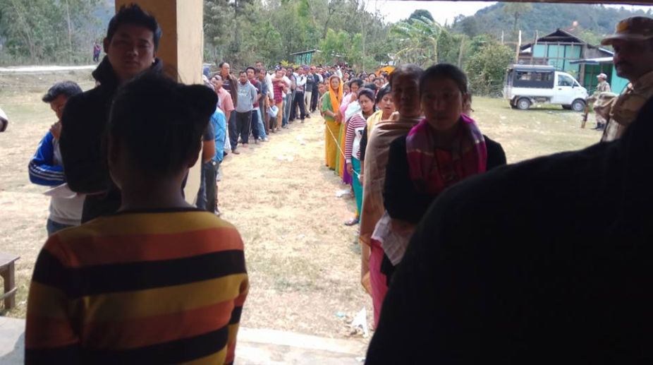 Manipur Assembly elections 2017: 69% voter turnout till 1 pm in Phase-I 