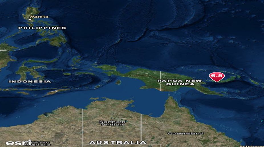 6.5 magnitude quake hits off PNG, no tsunami