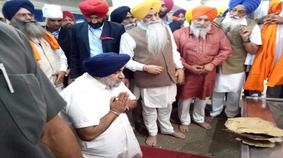 Sukhbir thanks people, to extend support on all pro-Punjab issues
