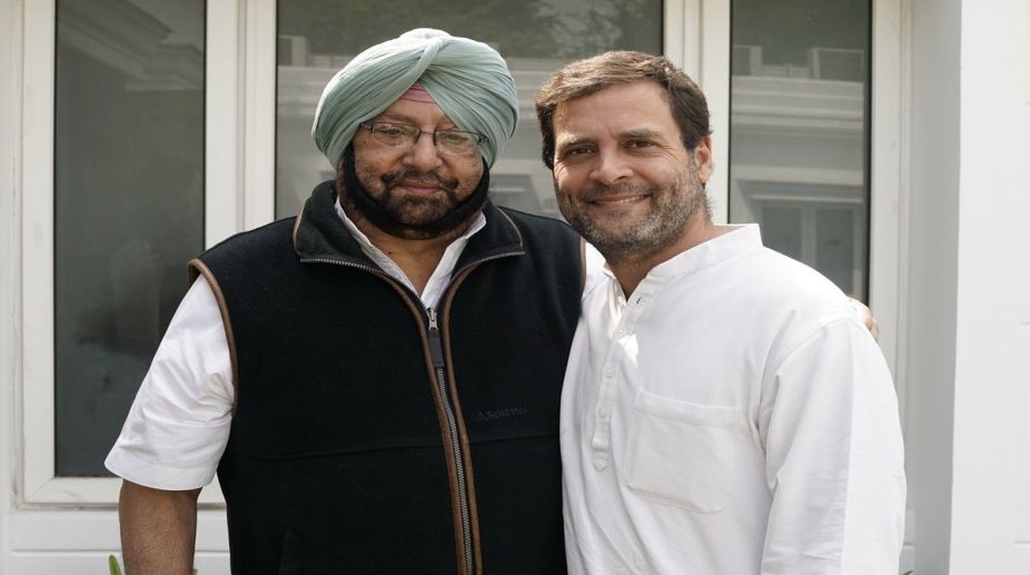 Capt Amarinder Singh invites Rahul to attend swearing-in
