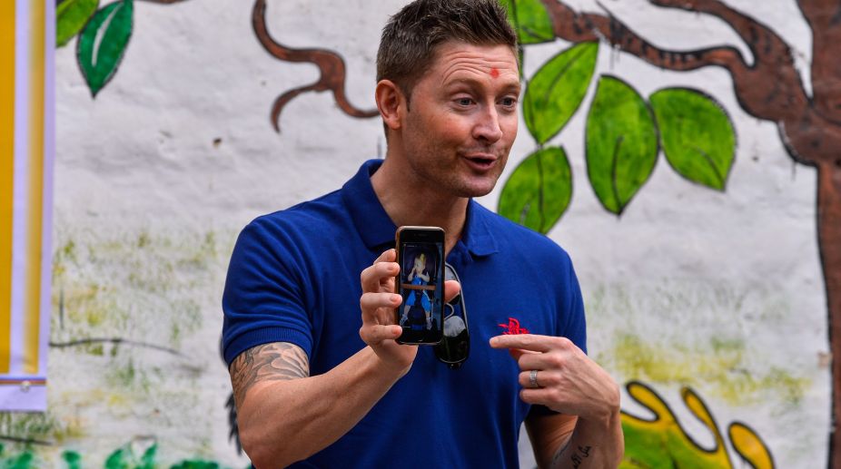 Still have Hughes’ phone number saved on phone: Michael Clarke