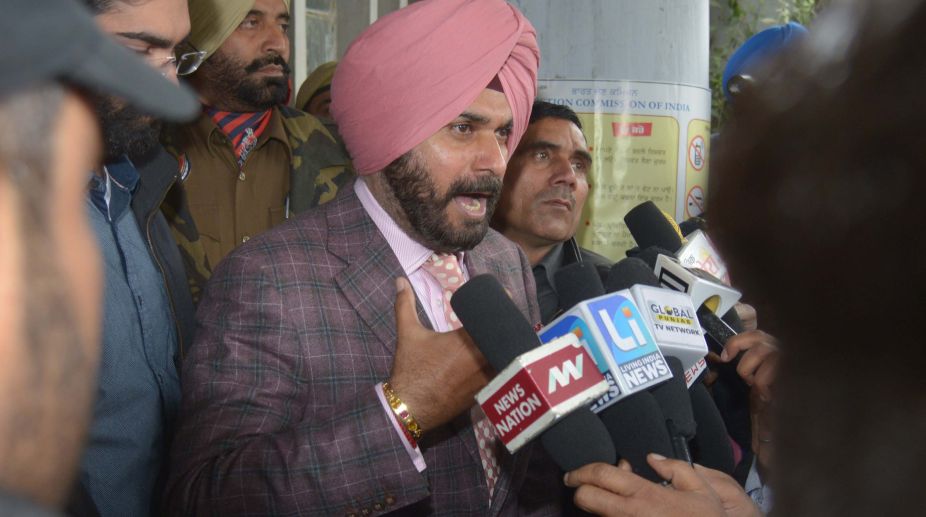 Navjot Singh Sidhu inducted as cabinet minister in Punjab