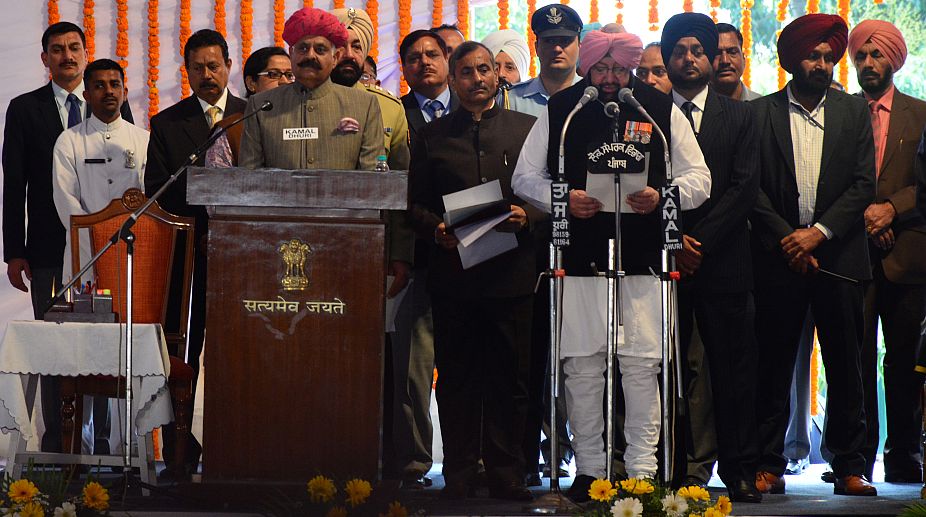 Captain Amarinder Singh takes oath as Punjab CM