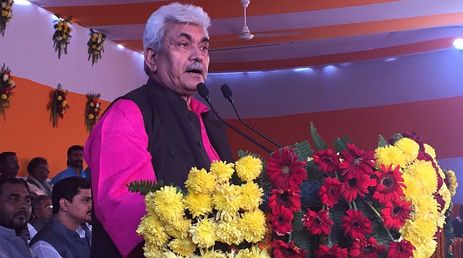 Front runner for UP CM’s chair, Manoj Sinha claims not in race