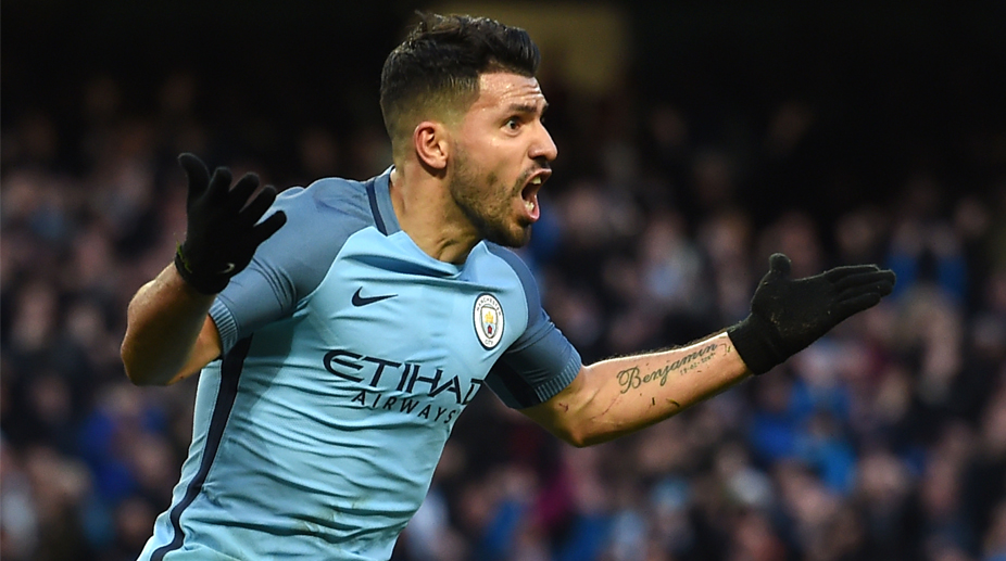 Staying put at Manchester City: Sergio Aguero