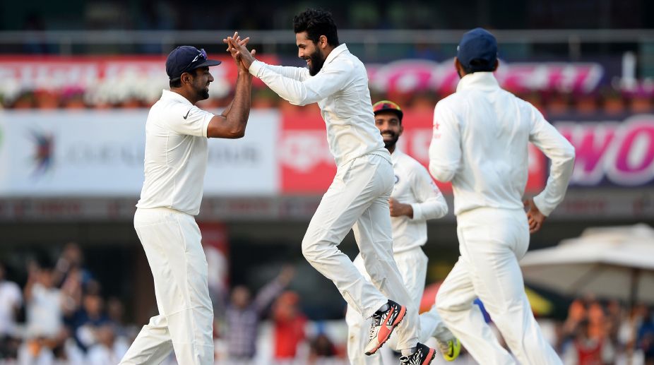 India vs Australia: Ravindra Jadeja dismisses Smith to keep Aussies under control