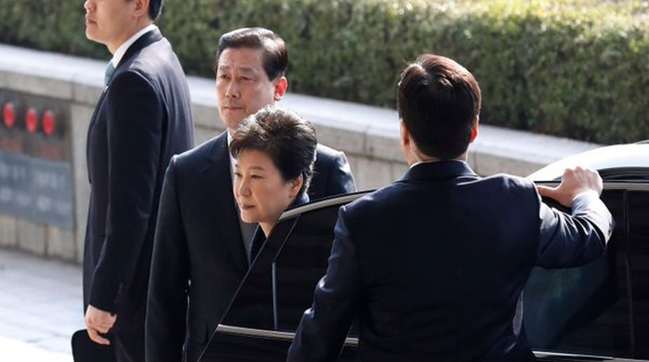 Ousted S Korean president says sorry to people