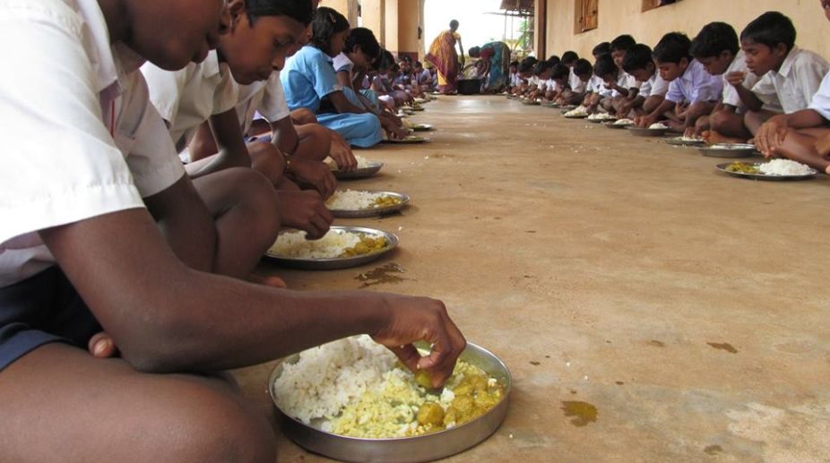 ‘Don’t make Aadhaar card mandatory for mid-day meals’