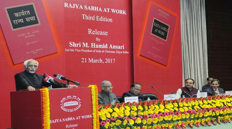 Third edition of Rajya Sabha at Work released