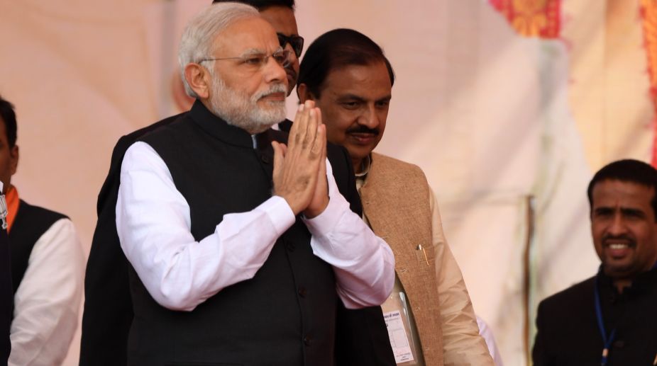 Modi asks BJP MPs from UP to focus on development