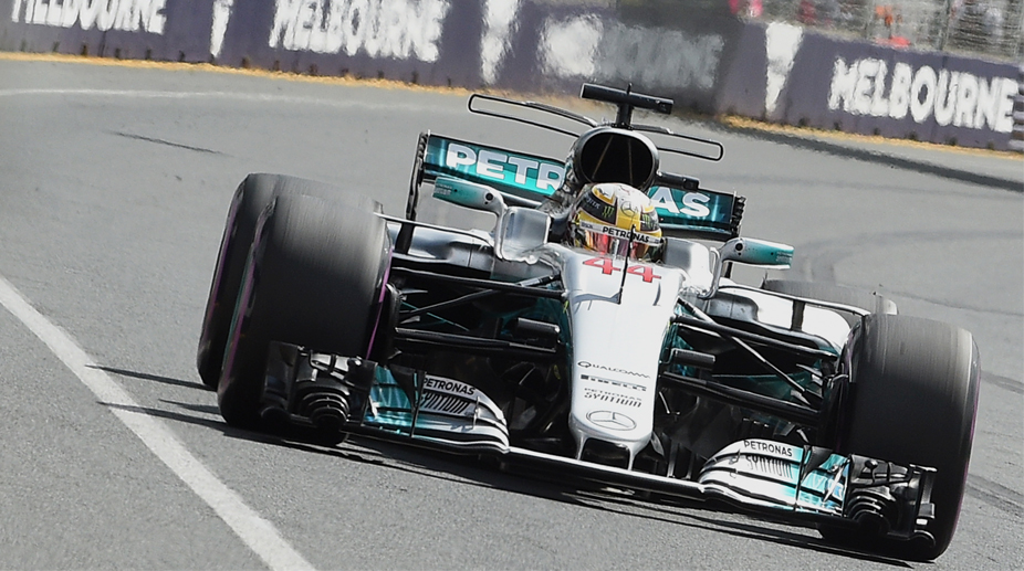 Australian GP: Lewis Hamilton fastest in 1st practice