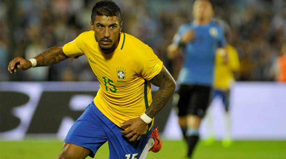 Brazil ride Paulinho hattrick to thrash Uruguay in World Cup qualifier