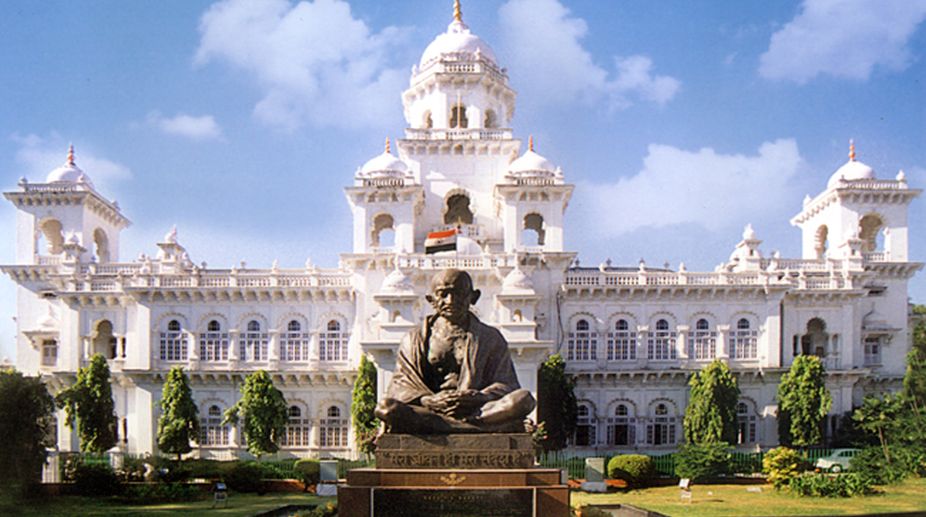 BJP lawmakers suspended from Telangana assembly