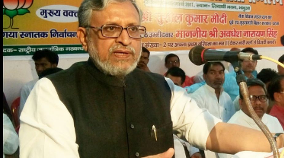 Now, Sushil Modi Says BJP not averse to caste-based census