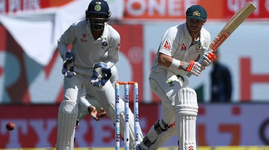 Dharamsala Test, Day 1: Australia 131/1 at lunch