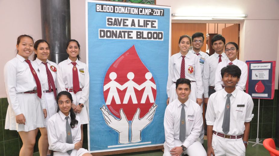 Blood donation camp: Delhi school join hands with Red Cross
