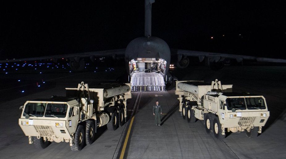 Pyongyang unveils satellite photos of Thaad in South Korea