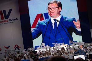Serbia PM Aleksandar Vucic bids for presidency