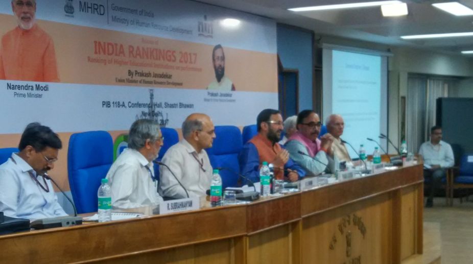 India Rankings 2017: IISc Bangalore grabs top spot