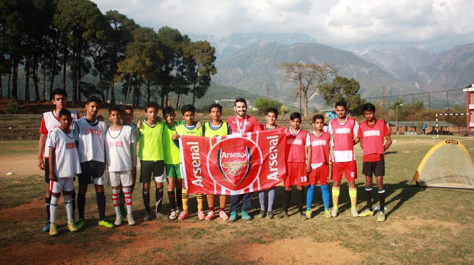Arsenal FC hone skills of young Himachal footballers