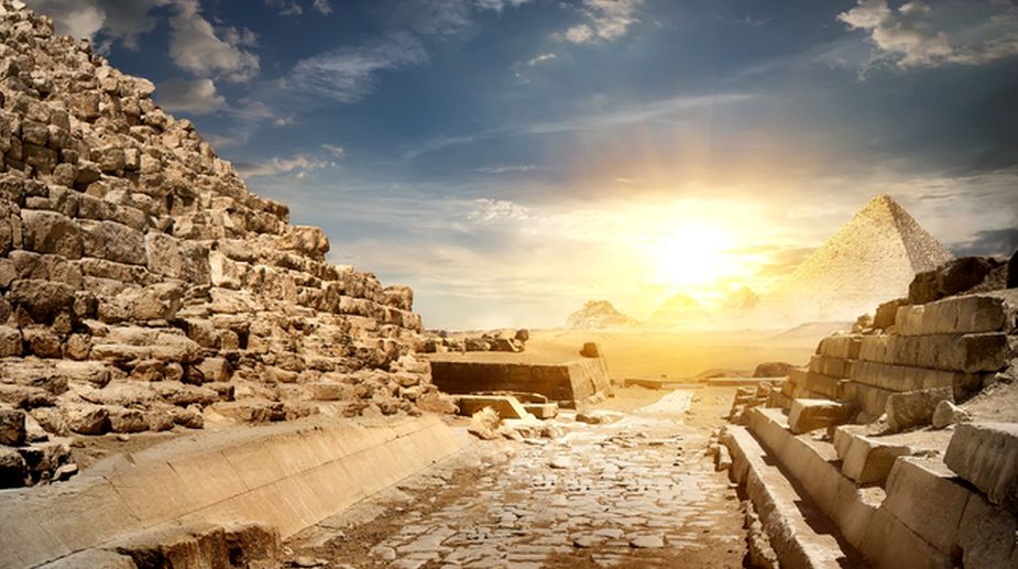 Remains of a new pyramid discovered in Egypt