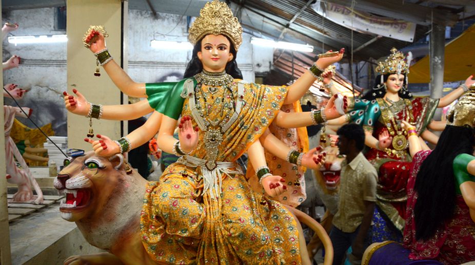 ‘New demon’ GST pinches Durga Puja organisers, idol makers