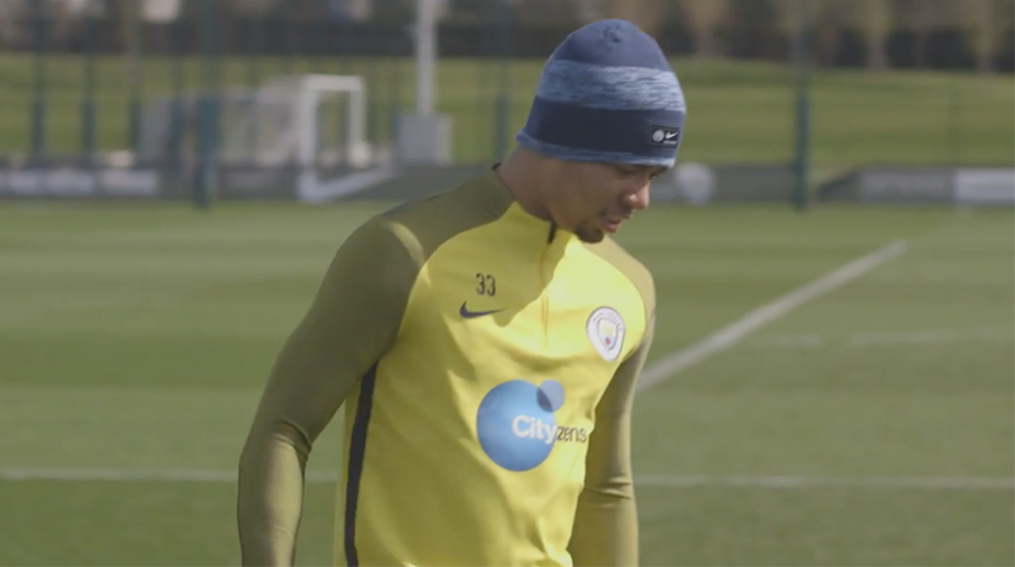 Manchester City forward Gabriel Jesus rejoins training after injury