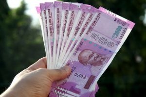 Rupee goes up slightly by 9 paise against dollar