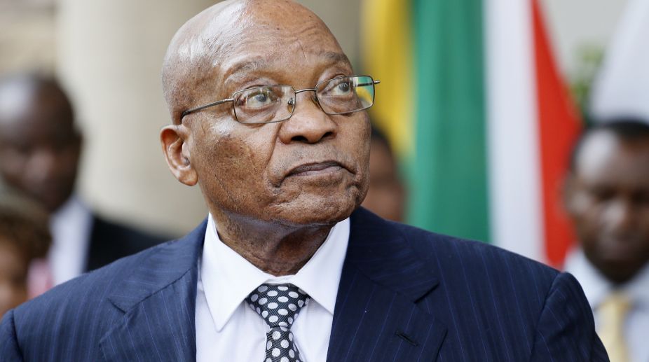 South African opposition files no-confidence motion against President